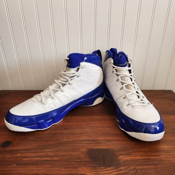 RB PE Kobe Bryant Lakers Men's Size 15‎ Jordan Retro 9 Pre-owned Great Condition - Picture 7 of 9